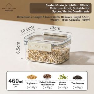 MODERN SWEETHOME | Food-Grade Storage Container Grain and Spice Organizer