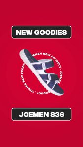 Sandal Slide Selop Karet Joemen S 36 NEW Sendal Flip Flop 100% Brand Lokal Casual Distro Outdoor