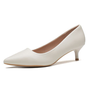 Elegant Black High Heels Soft Bottom Work Shoes for Women Comfortable Long Wear Professional Flight Attendant Formal Shoes
