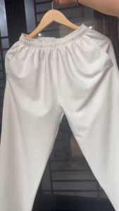 Quần dưỡng sinh trắng lưng thun vải cotton lạnh chất lượng | Hình thật hàng sẵn số lượng nhiều