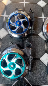 Tutup cover kipas mesin carbon wtp set spiner bigproject sabit croem krum honda beat scoopy genio 2022