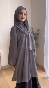 Dress Terbaru / Shaba Abaya / Bahan Ceruty Apk Payet / Gamis Terbaru / Gamis Lebaran / Dress Abaya