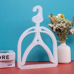 New Adult Hat Rack Display Transparent Plastic Storage Hooks Children Knitted Hat Support Frame 2 Pieces Simple Installation