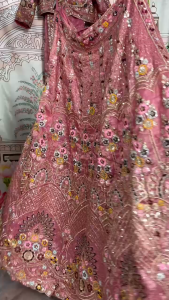 [PRE-ORDER 15 DAYS] SEMISTITCHED BRIDAL LEHANGA CHOLI {ETA:2025-12-31}