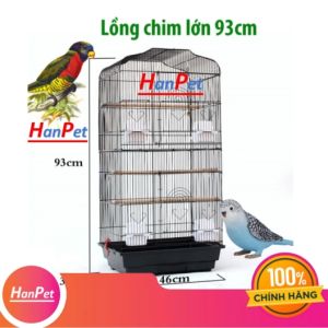 Lồng chim lớn cao 93cm (Lồng Vẹt yểng bồ câu)