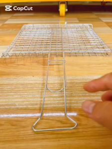 Vỉ nướng hộp thép không gỉ  cao cấp tiện dụng kích thước 30 x 24 cm  vỉ nướng hộp