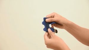 Bunmo Adjustable Finger Splint Pain Relief Trigger Finger Fixing Splint Straightening Brace Support Correction of mallet extensor tendon rupture with finger joint sheath aluminum alloy splint for finger fracture
