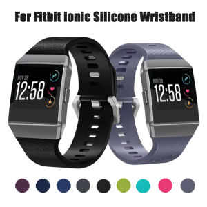Silicone Watchband for Fitbit Ionic Smart Watch Bracelet Sport Bands Replacement Strap for Fitbit Ionic Strap Accessories Correa
