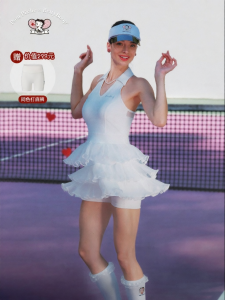 Pom Peche | Layered Style Tennis Dress
