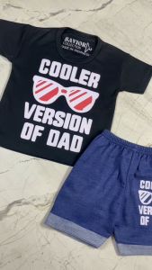 Setelan Anak Laki Laki Katun Lembut 0-12bulan Mom Lil Genius Set Bayi Newborn