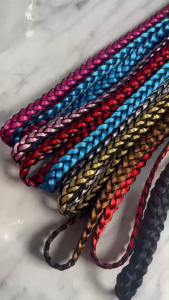 10pcs Hand-knitted 1cm ID LACE necklace