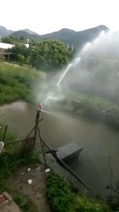 1.5 inch Zinc Alloy Nozzle Irrigation Sprinkler Water System 360 Degrees Adjustable Rain Spray Field Sprinklers