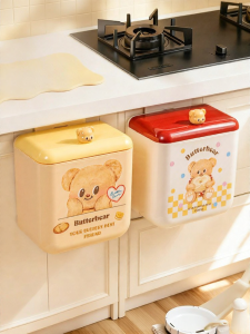 MODERN SWEETHOME | High Aesthetic Value Wall-Mounted Kitchen Trash Bin