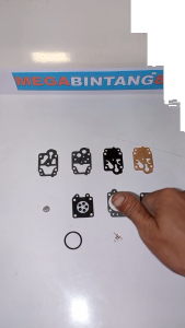 Membran karburator mesin potong rumput 4 Tak Gx35 435