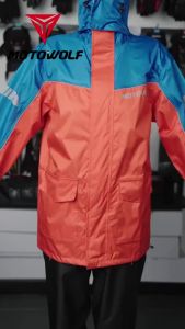 REVO Motowolf V3B/V4 Raincoat Upgraded Waterproof and Windproof Rainstorm Jacket