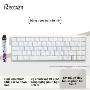 Bàn Phím Chơi Game Có Công Tắc Từ Hot Swappable Keys Đèn LED RGB Điều Chỉnh Được Khoảng Cách Phím
