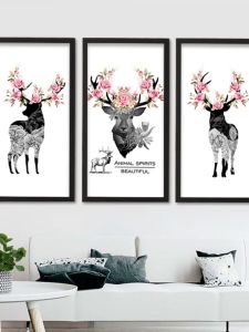 Creative Long-Shape Real Wood Picture Frame Wall Hanging Group Photo Poster Artwork Frame Home Decor Simple Modern Style