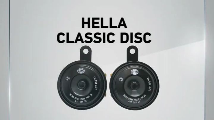 Hella Classic Horn Set / Value Range Car and Motorcycle Horn 3AM 12v /  012 -588-151 1 Set