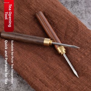 MINGRENBANG | Handmade Pu-erh Tea Needle Damascus Steel Stainless Steel Tea Knife