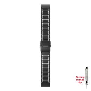 Dây Đeo Đồng Hồ Titanium Quick Fit 22mm/26mm Bằng Kim Loại Dành Cho Garmin Fenix 8 7X 5/5XPlus 6/6X Enduro Marq Epix Pro Gen2 - Phụ Kiện Dành Cho Nam