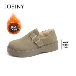 Josiny | Chunky Sole Comfortable Retro Loafers