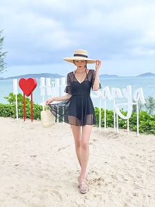 Đồ Bơi Nữ Có Big Size Áo Tắm Dạng Váy Kín Đáo Có Gọng Giấu Bụng Tôn Dáng (B64)