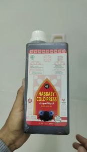 Minyak Habbatussauda Hindi Habbasy Cold Press 1Liter Murni 100%