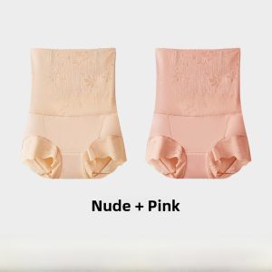 MiiOW | High-Waist Abdomen Control Panties For Women Postpartum Shaping Slimming Powerful Tummy Control Breathable Summer Underwear
