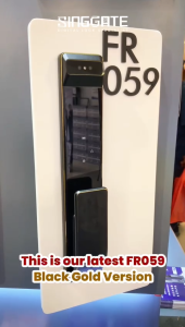 With Installation (Singgate) <FR059> Dual lithium battery Door + FM021 Gate Digital Lock Bundle (2 Years Warranty)