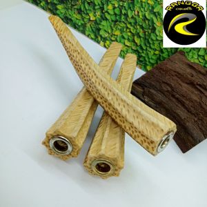 pipa once kayu liwung macan putih belimbing segi 8 D19