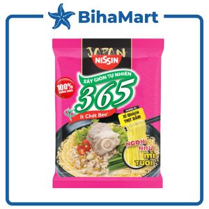 [SET 5 GÓI]  - NISSIN - Mì 365 hương vị Xí Quách Thịt Bằm - Mì không chiên 365/ Mì gói 365/ Mì Healthy 365/Mì ăn liền Ba Sáu Năm - (64g/gói)