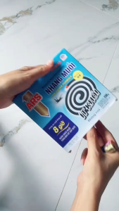 Hộp 10 Khoanh Nhang Muỗi ARS Không Mùi Ít Khói Đuổi Muỗi Hiệu Quả