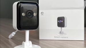 JOOAN CCTV Wireless Camera Compact Plug-in Intelligent Security Camera 1080p High-definition Video Night Vision Motion Detection Bidirectional Audio