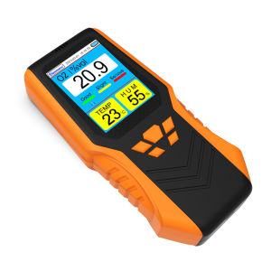 Máy Đo Oxy Cầm Tay Dienmern DM68 Với Màn Hình LCD Cảm Biến Nhiệt Độ Và Độ Ẩm Máy Theo Dõi Chất Lượng Không Khí Tại Nhà Máy Dò O2 Điện Hóa