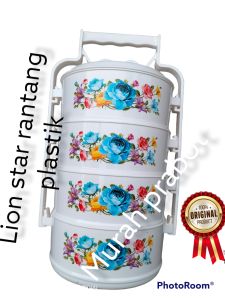 RANTANG PLASTIK LION STAR 4SUSUN