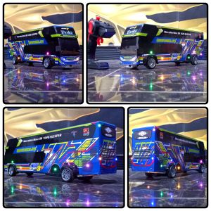 PROMO murah RC MINIATUR BUS VIRAL telolet basuri SUDIROTUNGGALJAYA(STJ) DRAKA