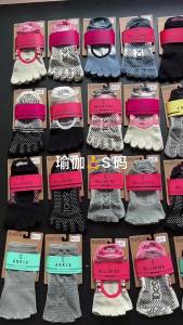 toesox Yoga Stokin Tidak Licin Stokin Kaki Stoking Silikon Anti-Slip Zarah Yoga Stoking Stoking Latihan Tarian Pilates