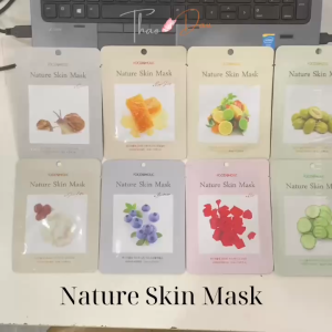 Combo 5 Miếng Mặt Nạ Dưỡng Da Cấp Ẩm Dưỡng Ẩm Foodaholic Dưỡng Da Natural Skin Mask 23ml