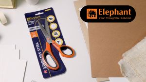 Elephant กรรไกร กรรไกรสแตนเลส Heavy Duty 7 3/4 นิ้ว รุ่น HEA 0175 จำนวน 1 เล่ม