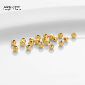 BOYU | Color-Protectant Gold Beads Spacer Beads for Jewelry Making