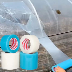 20M Film Repair Tape Transparent Greenhouse Repair Patch Strong Agriculture Garden Film Repair Adhesive Shed Tape