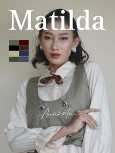 MATILDA Vest Wanita warna lain Vintage aesthetic|Anuratu store official