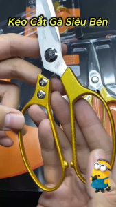 Kéo làm bếp lớn siêu bén kéo cắt thịt gà kéo cắt cá thực phẩm kéo đa năng - SP0431