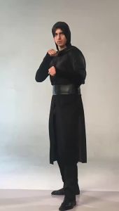 2023 Pakaian Seragam Hitam Tulen Pembunuh Yang Popular Atasan Ksatria Pakaian Percutian Lelaki Dewasa Halloween Jenis Popular