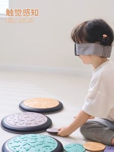 Children Stepping Stones Palm And Foot Tactile Pads Balance Board Children Balance Sensory Balance Toys