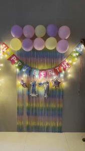 Paket Set Balon Dekorasi Ulang Tahun Simpel / Perlengkapan Pesta Ultah atau Happy Birthday Aesthetic