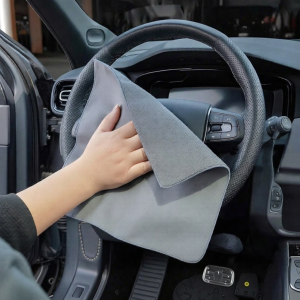 QIAOYANMEI | No Streak Non-shed Microfiber Cleaning Cloth