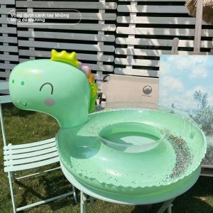 MONLEYTA | Vòng bơi trẻ em dày chống nghiêng dưới cánh tay cho bé gái từ 6 tháng tuổi trở lên Vòng an toàn cho bé mới biết bơi