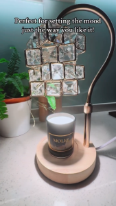 🇸🇬 [SG Seller  & Local Stock ] Crystal Rubic Cube Candle Warmer | Christmas Gift Idea [MCW015]