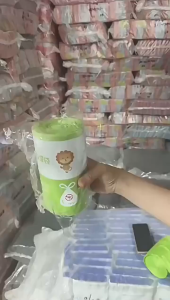 45pcs/Roll Portable Drawstring Garbage Bag Mugwort Mosquito Repellent Tear-Free Trash Bags